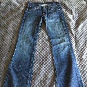 Straight leg jeans